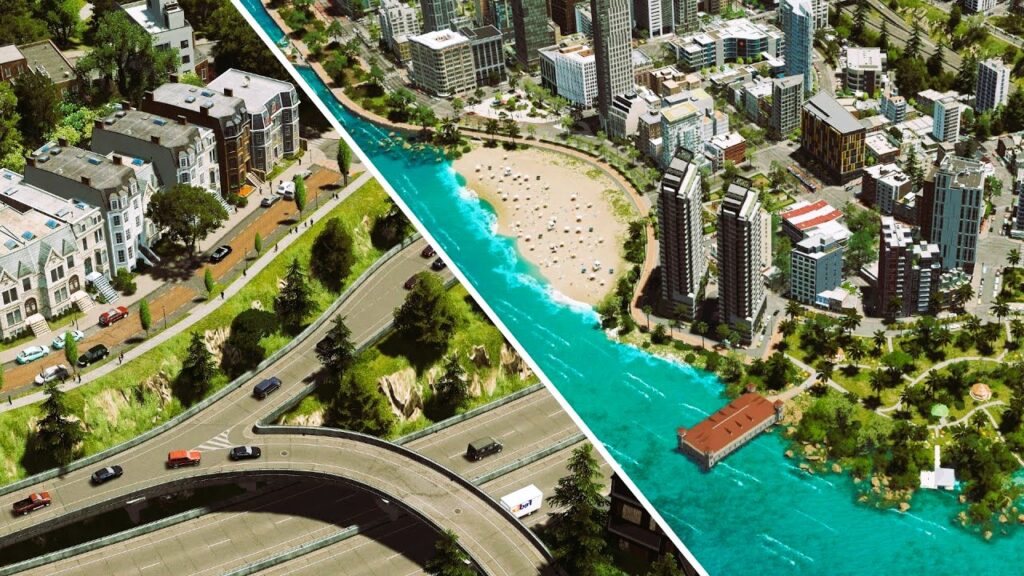 BEAUTIFUL Expansions in Cities Skylines!
